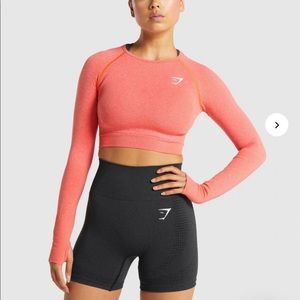 GymShark crop workout top